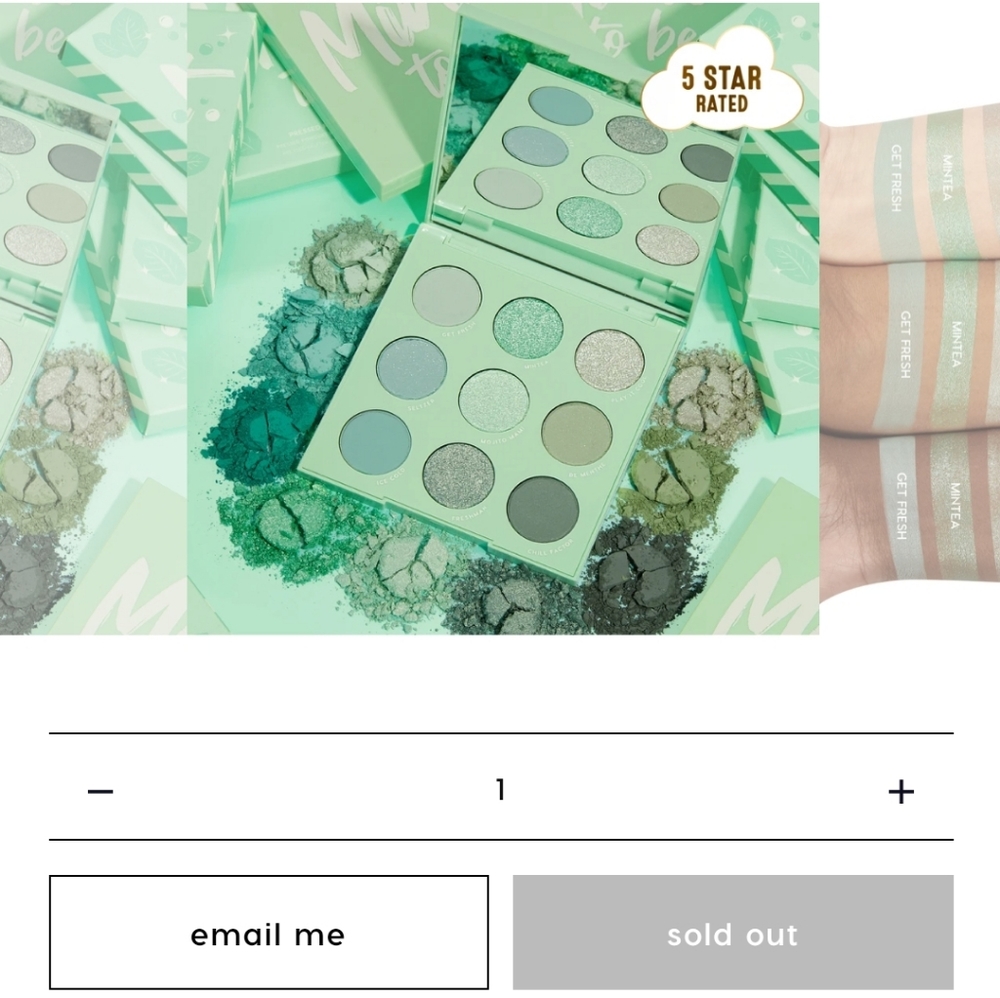 Colourpop Mint To Be